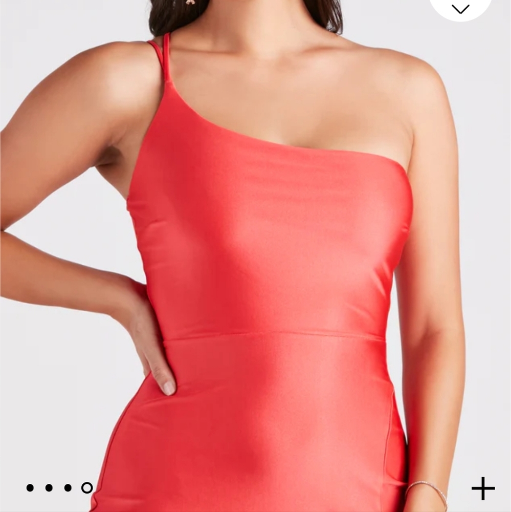 One Shoulder Mermaid Dress